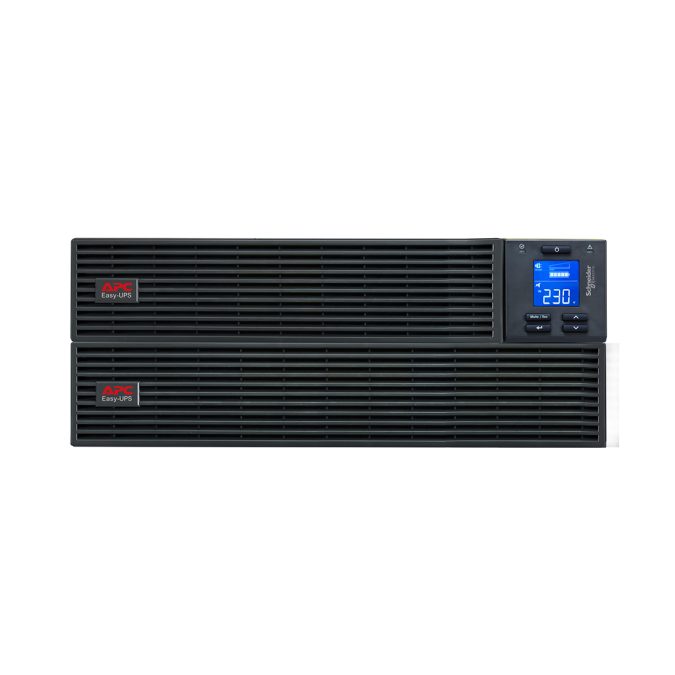 Источник бесперебойного питания, APC, Easy UPS SRV2KRILRK-E , Комплект: SRVPM2KRIL-E - 1шт, SRV72RLBP-9A-1шт, SRVRK1-2 шт, Онлайн, Мощность 2000ВА/1800Вт, Стоечный 4U, 230В, Вых:4x IEC C13, Intelligent Card Slot, LCD, Extended Runtime, W/ rail kit, Чёрный