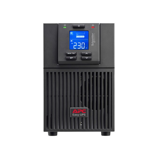 Источник бесперебойного питания, APC, Easy UPS SRV2KI-E, Онлайн, Мощность 2000ВА/1800Вт, Напольный, 230В, Вых: 4x IEC C13, Intelligent Card Slot, LCD, APCRBCV204, Чёрный