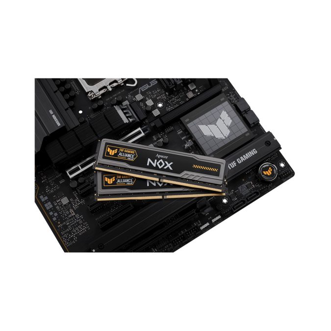 Комплект модулей памяти, Apacer, NOX TUF GAMING ALLIANCE AH5U32G56C522UTAA-2, DDR5, 32GB (Kit 2x16GB), DIMM, CL40,