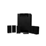 Акустическая система, Microlab, X15BT, 5.1, 170 Вт (90 Вт + 16 Вт*5), Выход 2RCA*2, 5.1CH RCA, USB, микрофон*2, 20 Гц - 20 кГц, Bluetooth 5.0, Пульт ДУ, Настенное крепление, Высокая подставка, Черный