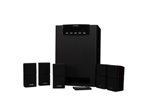 Акустическая система, Microlab, X15BT, 5.1, 170 Вт (90 Вт + 16 Вт*5), Выход 2RCA*2, 5.1CH RCA, USB, микрофон*2, 20 Гц - 20 кГц, Bluetooth 5.0, Пульт ДУ, Настенное крепление, Высокая подставка, Черный