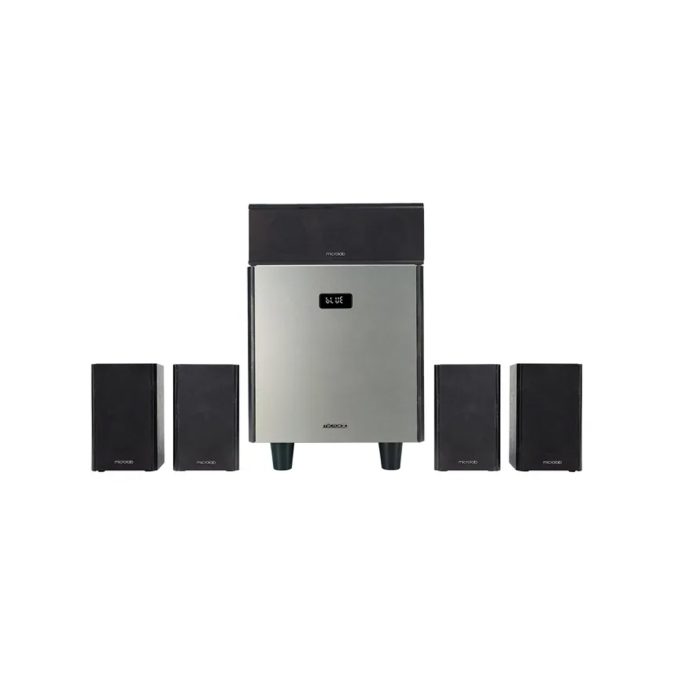 Акустическая система, Microlab, HTS800, 180 Вт (80 Вт + 20Вт*5), Выход 2RCA*2, HDMI, AUX, RCA, USB, микрофон*2, 35 Гц - 20 кГц, Bluetooth 5.3, Пульт ДУ, Встроенный FM-тюнер, MDF, Черный