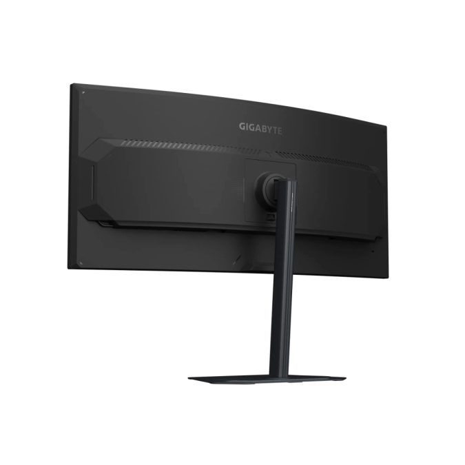 Монитор, Gigabyte, G34WQC2-EK, 34", Изогнутый, 3440x1440, VA, 200 Гц, 16:9, 450 кд/м2, 4000:1, 1 мс, 16.7 млн., 178/178, HDMI*2, DP*1, Аудиопорт*1, встроенный БП, VESA 100*100 мм, Регулировка наклона, кабель DP в комплекте, Чёрный