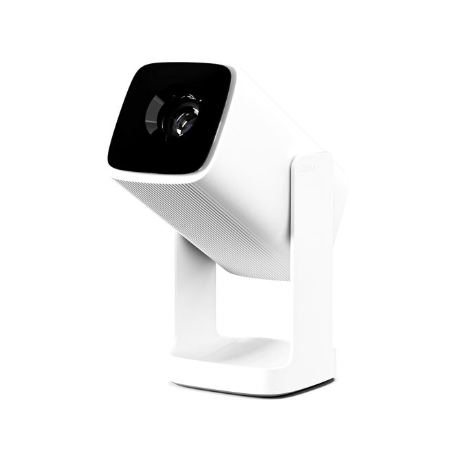 Проектор портативный, Wanbo Cube 1, LCD, 720p (HD), 200 ISO lumens, авто-трапеция, электрический фокус, 1.2:1, Android TV 11, Google Play, Widevine L1, Wi-Fi 2.4/5G, HDMI, USB, AUX, Alpine White