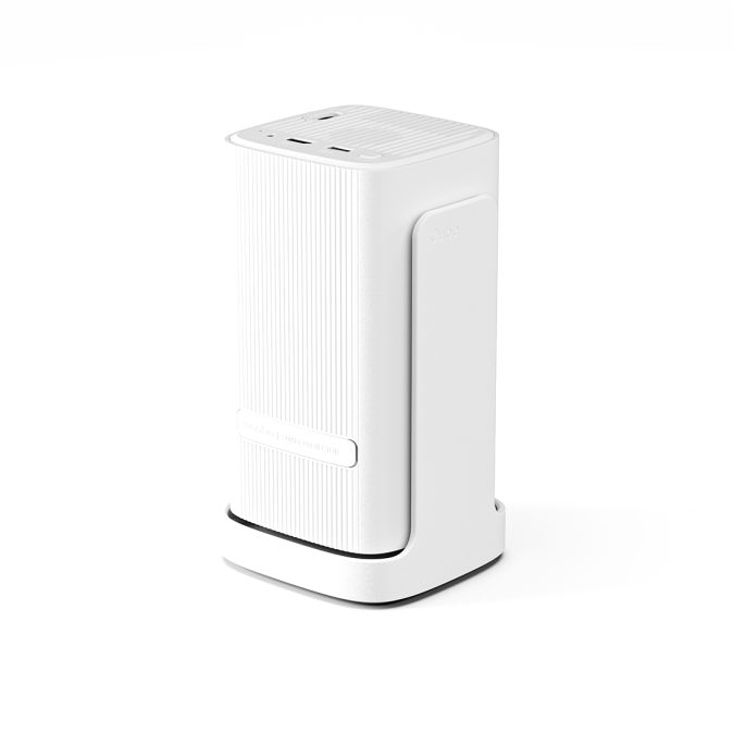 Проектор портативный, Wanbo Cube 1, LCD, 720p (HD), 200 ISO lumens, авто-трапеция, электрический фокус, 1.2:1, Android TV 11, Google Play, Widevine L1, Wi-Fi 2.4/5G, HDMI, USB, AUX, Alpine White