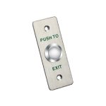Металлическая кнопка выхода, Hikvision, DS-K7P02, Сухой контакт, 1 Выход, NO/NC/COM, DC 36V, 3A