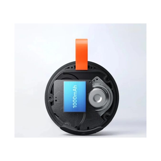 Портативная колонка, Xiaomi, Speaker Essential Black, OH3RG/QBH4329GL, Bluetooth 6.0, Мощность 5 Вт, Динамики 2 шт + пассивный излучатель, Время работы до 10 часов, Аккумулятор 1000 мАч, Зарядка USB Type-C, Поддержка TWS (стерео), Multi-speaker до 10 колонок, USB режим, Влагозащита IP67, Микрофон для звонков, 200 г, Размер 9.8  4.6  13 см, Черный