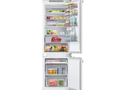 Встраиваемый холодильник с нижней морозильной камерой, Samsung, BRB80F26C1F0WT, 264 л, Объем морозильной камеры 82 л, Mono cooling, Wifi, Белый