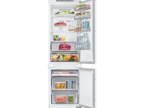 Встраиваемый холодильник с нижней морозильной камерой, Samsung, BRB70F26D1S0WT, 264 Л, Mono Cooling, Wifi, Белый