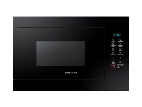 Встраиваемая микроволновая печь, Samsung, MG22M8054AK/BW, Гриль БИО-Керамическое покрытие, Объем 22 л, Мощность 850Вт, Черный