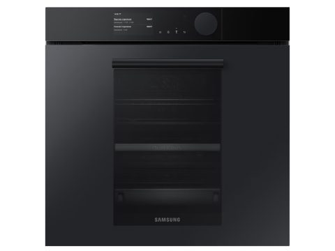 Духовой шкаф, Samsung, NV75T9979CD/WT, Infinite Line Dual Cook Steam, Объем 75л , Мощность 3650-3950Вт, Диапазон температур 40~250 °C, Черный