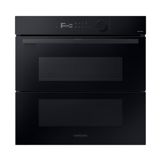 Духовой шкаф, Samsung, NV7B5765RAK/WT, Конвекция Dual Cook Flex, Объем 76л, Мощность 3650-3950Вт, Диапазон температур 40~250 °C, Wifi, Черный