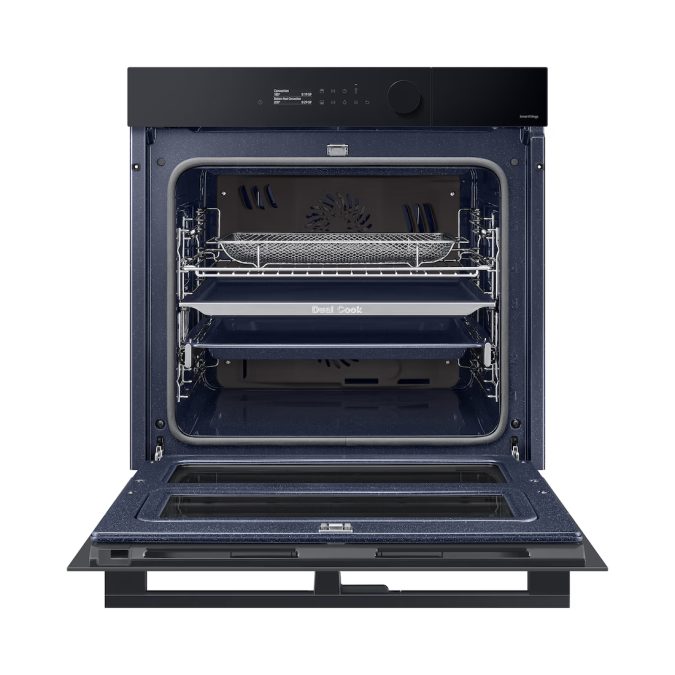 Духовой шкаф, Samsung, NV7B5765RAK/WT, Конвекция Dual Cook Flex, Объем 76л, Мощность 3650-3950Вт, Диапазон температур 40~250 °C, Wifi, Черный