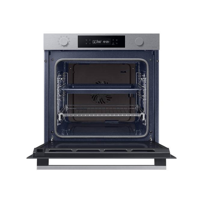 Духовой шкаф, Samsung, NV7B4125ZAS/WT, Конвекция Доводчики дверей, Объем 76л, Мощность 3500-3850Вт, Диапазон температур 40~270 °C, Wifi, Нержавеющая сталь