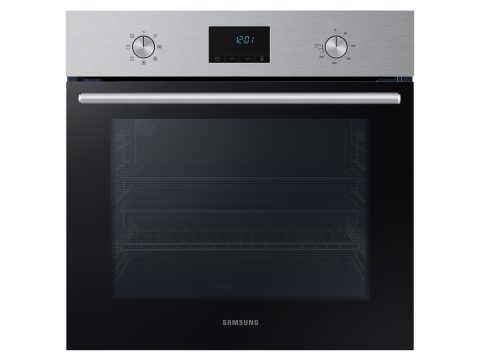 Духовой шкаф, Samsung, NV68A1145RS/WT, Каталитическая очистка, Объем 68л, Мощность 2600-2800Вт, Диапазон температур 50~250 °C, Серебро