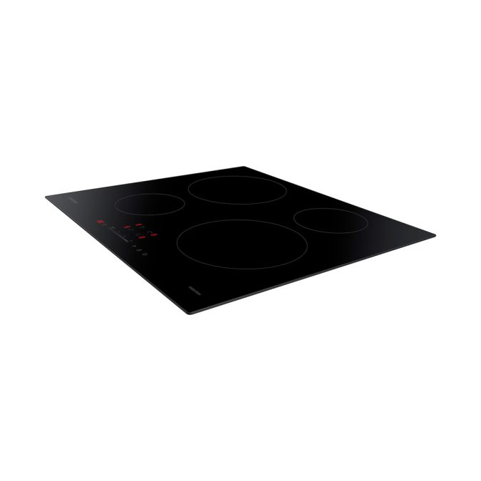 Варочная панель, Samsung, NZ64H37070K/WT, Индукционная, Sliding Control, Керамическое стекло, Мощность 7.2кВт, Черный