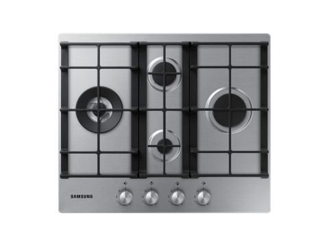 Газовая варочная панель, Samsung, NA64H3030BS/WT, Тройная корона, WOK решётка, 60 см, Серебро