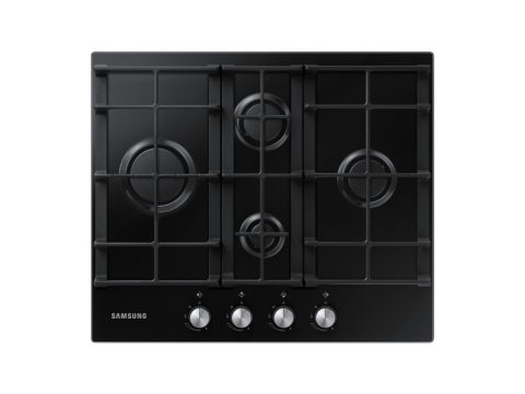 Газовая варочная панель, Samsung, NA64H3010BK/WT, WOK решётка, 60 см, Черный