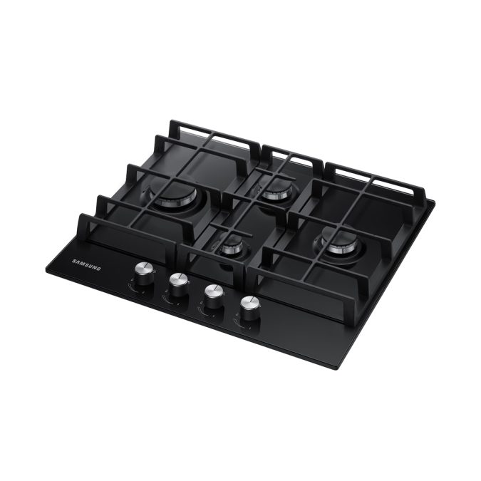 Газовая варочная панель, Samsung, NA64H3010BK/WT, WOK решётка, 60 см, Черный