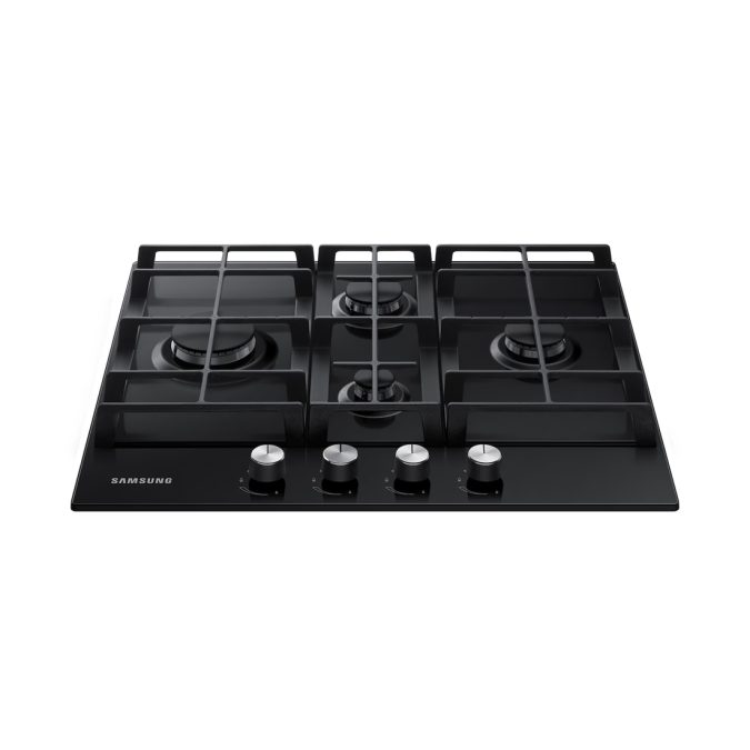 Газовая варочная панель, Samsung, NA64H3010BK/WT, WOK решётка, 60 см, Черный