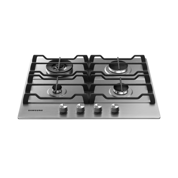 Газовая варочная панель, Samsung, NA64H3030AS/WT, WOK решётка, 60 см, Серебро