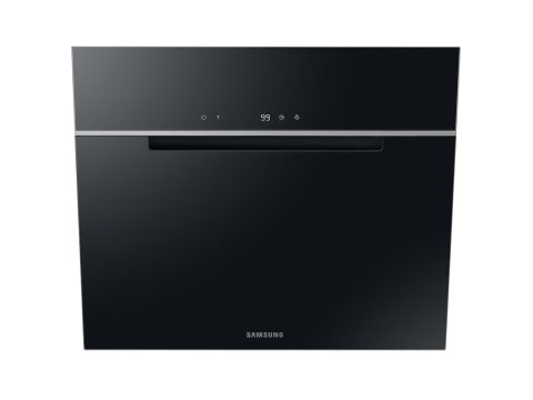 Вытяжка, Samsung, NK24C7070WB/UR, Настенная, Авто подключение с варочной панелью, 59,8 см, Черный