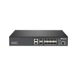 Коммутатор, BDCOM, S2900-2T10X, Управляемый L3-lite, 2 порта 10/100/1000М RJ45, 10 портов SFP+, 1U