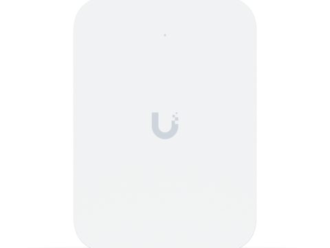 Беспроводная точка доступа, Ubiquiti, U7-IW, UnFi, 802.11a/b/g/n/ac/ax/be, BE5000, 3 порта 10/100/1000/2500 RJ45, 200 клиентов, PoE 802.3af, без адаптера питания