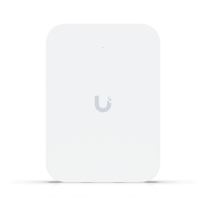 Беспроводная точка доступа, Ubiquiti, U7-IW, UnFi, 802.11a/b/g/n/ac/ax/be, BE5000, 3 порта 10/100/1000/2500 RJ45, 200 клиентов, PoE 802.3af, без адаптера питания