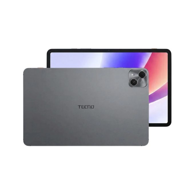 Планшет, TECNO, MEGAPAD PRO T1201, LTE, 11,97", 2000 x1200, 8GB + 256GB , 10000 mAh, 13MPx/5MPx, Android 15, Bluetooth 5.2, Type-C, (Sky Gray) Серый