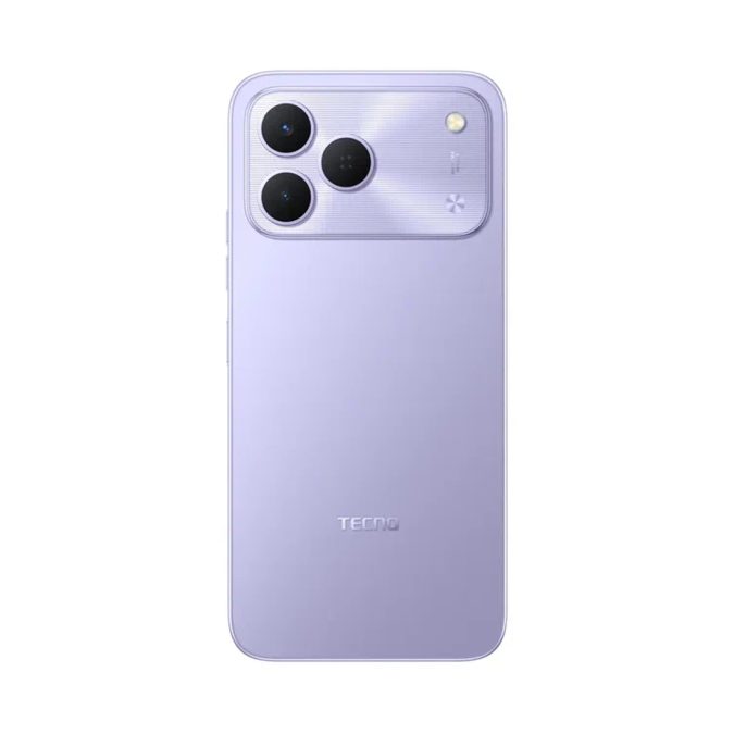 Мобильный телефон, TECNO, SPARK 50 (KN4n) 128+8 GB, 6.78", Аккумулятор 7000 мАч, 50MPx/8MPx, MediaTek MT6769, Android 16, (Aurora purple) Фиолетовый