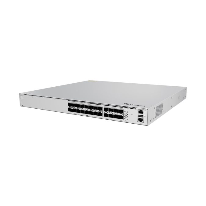 Коммутатор, Huawei eKit, S620-16X8YZ, управляемый L3, оптический, 16xGE/2.5GE/10GE SFP+, 8xGE/2.5GE/10GE/25GE SFP28, 1120 Гбит/с, 833 Mpps, VLAN, QoS, ACL, SNMP, 1+1 AC, 1U