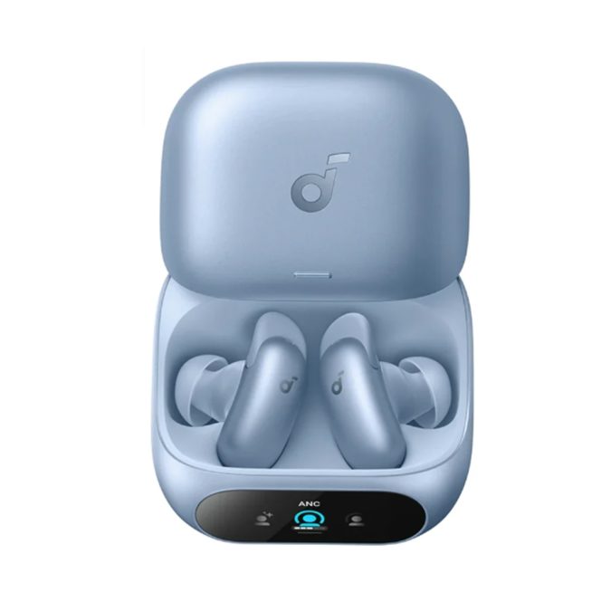 Наушники, soundcore, Liberty 5 Pro (D1203G31), Bluetooth 5.3, LDAC, TWS, 11мм, Adaptive ANC 2.0, до 50 часов, IPX4, Голубой