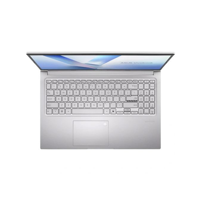 Ноутбук, ASUS, Vivobook 15 M1502NAQ-BQ255, 90NB1842-M00K10, 15,6", FHD 1920x1080, IPS, 60 Hz, Ryzen 5 150, 16Gb DDR5, 512Gb SSD M.2, AMD Radeon Graphics, DOS, Серебристый