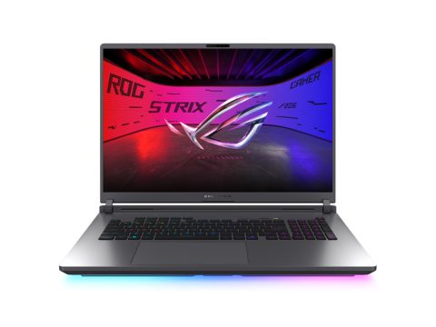 Ноутбук, ASUS ROG Strix G18, G815JMR-TT257W, 90NR0LE1-M00C40, 18", 2.5K 2560x1600, IPS, 300Hz, Core i9 14900HX, 16GB DDR5, 512GB SSD Gen4, NVIDIA GeForce RTX5060, 8GB GDDR7, Win 11, Серый