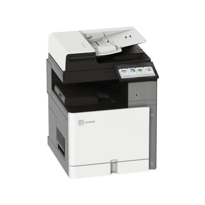 Цветное МФУ, Lexmark, CX951se, 100S14894, Лазерный, A3, 35 стр./мин., Подача 700 листов, Двусторонний автоподатчик документов, до 200 изобр./мин., Сенсорный дисплей 10.1", 1.2 ГГц Quad-Core CPU, 4 ГБ RAM, 128 ГБ Intelligent Storage Drive, USB 2.0, Ethernet 10/100/1000, Wi-Fi.