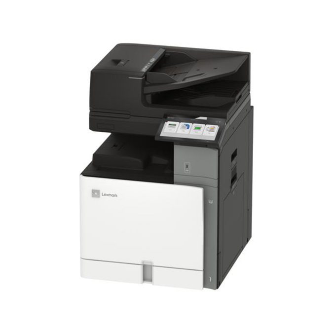 Цветное МФУ, Lexmark, CX961se, 100S14886, Лазерный, A3, 35 стр./мин., Подача 700 листов, Двусторонний автоподатчик документов, до 240 изобр./мин., Сенсорный дисплей 10.1", 1.2 ГГц Quad-Core CPU, 4 ГБ RAM, 128 ГБ Intelligent Storage Drive, USB 2.0, Ethernet 10/100/1000, Wi-Fi.