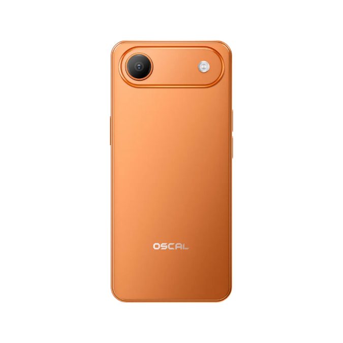 Смартфон, OSCAL, FLAT 3C, 4GB 64GB, 6.56", Android 16 GO,SC9863A(T603), Камера 32Мп/13Мп, 1612x720, Bluetooth 5.0 , 5000 мАч, (Orange) Оранжевый