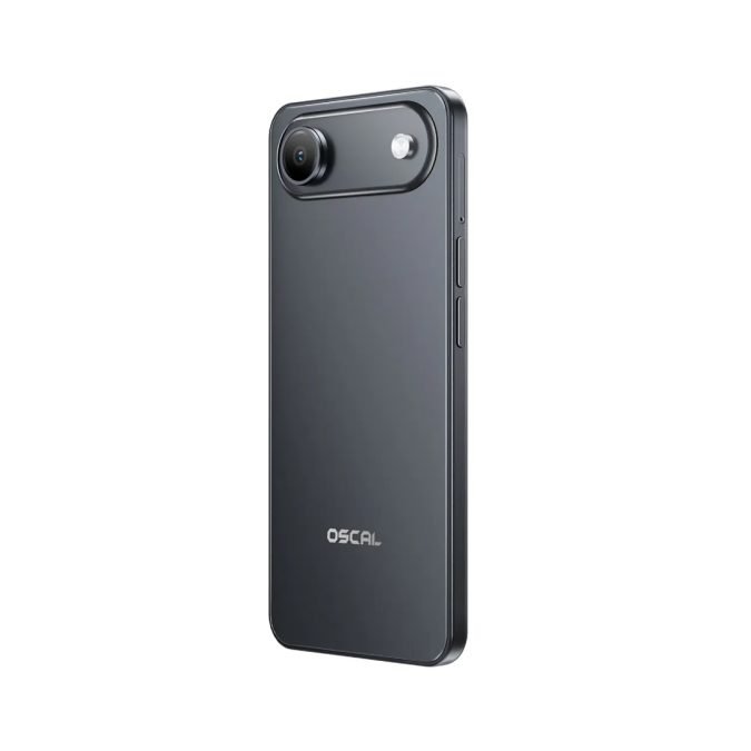Смартфон, OSCAL, FLAT 3C, 4GB 128GB, 6.56", Android 16 GO,SC9863A(T603), Камера 32Мп/13Мп, 1612x720, Bluetooth 5.0, 5000 мАч, (Black) Чёрный