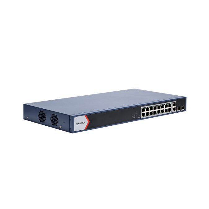 Коммутатор, Hikvision, DS-3E1520P-EI/M