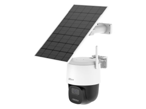 Поворотная видеокамера, Dahua, DH-BP5E, 1/3" CMOS, 2880 x 1620, 5 Мп, с солнечной панелью