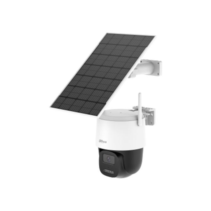 Поворотная видеокамера, Dahua, DH-BP5E, 1/3" CMOS, 2880 x 1620, 5 Мп, с солнечной панелью
