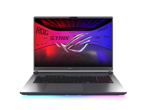 Ноутбук, ASUS, ROG Strix G18 G815LR-TT373W, 90NR0LT1-M00JL0, 18", 2.5K 2560x1600, IPS, 300Hz, Intel Core Ultra 9 290HX Plus, 32GB DDR5, 1TB SSD M.2 PCIe 4.0, NVIDIA GeForce RTX 5070 Ti, 12GB GDDR7, Windows 11 Home, Серый