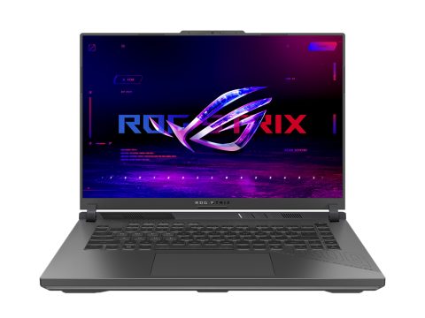 Ноутбук, ASUS, ROG Strix G16 G614PR-RV010W, 90NR0NJ7-M00AZ0, 16", FHD+ 1920x1200, IPS, 165Hz, AMD Ryzen 9 8940HX, 16GB DDR5, 512GB SSD M.2 PCIe 4.0, NVIDIA GeForce RTX 5070 Ti, 12GB GDDR7, Windows 11 Home, Серый