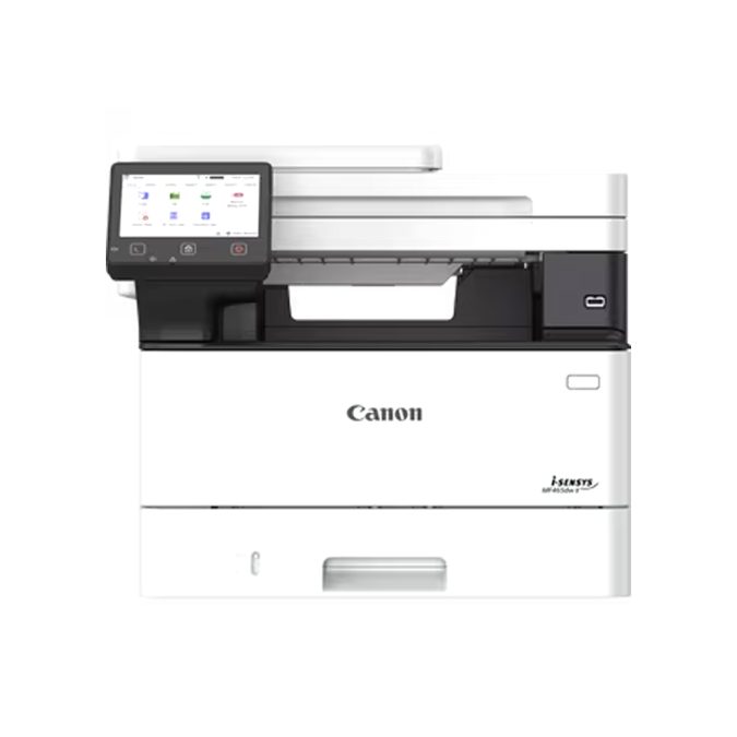 Монохромное МФУ, Canon, i-SENSYS MF465DW II, 7188C007AA, Лазерное, A4, 40 стр./мин., Подача 350 листов, Двусторонний автоподатчик документов, Сенсорный дисплей 5", 1.2 ГГц CPU, 1 ГБ RAM, USB 2.0, Ethernet 10/100/1000, Wi-Fi
