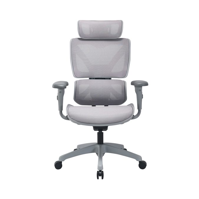 Игровое компьютерное кресло, XG, Ultra Air Grey, Воздухопроницаемое сетчатое покрытие, (Ш)51(68)*(Г)50 (77)*(В)116.5(132.5) см, Серый