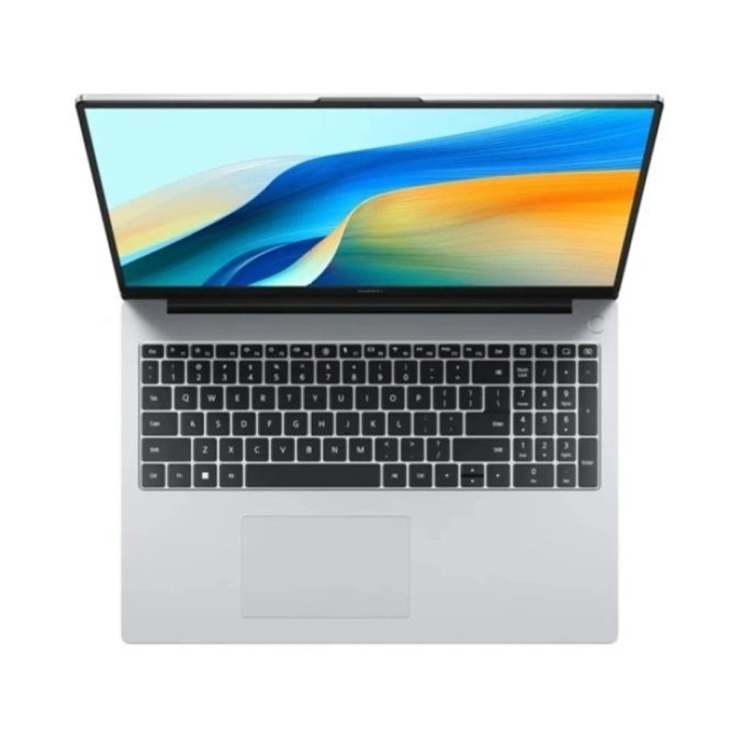 Ноутбук, Huawei MateBook D 16 53014QKV, MitchellG-W5611D, 16", FHD 1920x1200, IPS, 60Hz, Core i5-13420H, 16GB LPDDR4x, 1TB NVMe PCIe SSD, Intel Iris X Graphics, DOS, Серебряный
