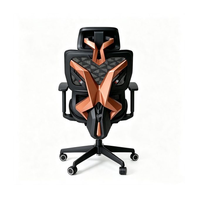 Игровое компьютерное кресло, XG, Exo-X Pro Orange, Воздухопроницаемое сетчатое покрытие, (Ш)52(73)*(Г)46 (75)*(В)121,5(131) см, Чёрно-оранжевый
