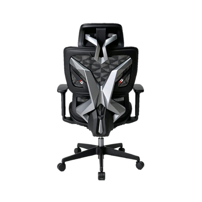 Игровое компьютерное кресло, XG, Exo-X Pro Grey, Воздухопроницаемое сетчатое покрытие, (Ш)52(73)*(Г)46 (75)*(В)121,5(131) см, Чёрно-серый