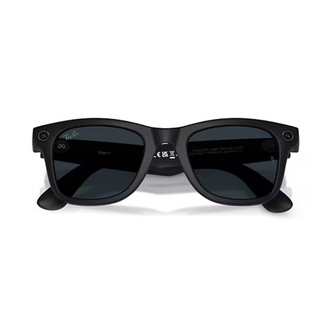 Смарт-очки Ray-Ban Meta Wayfarer, Gen 2, Transitions Grey Black, L (53-22), RW4012 601S1Z-53, 8056262721384
